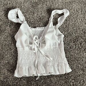Elegant White Women's Top